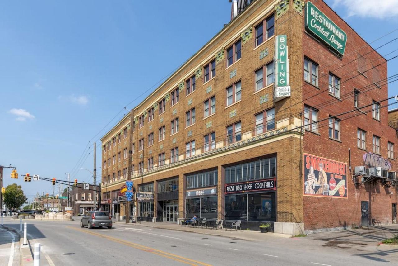 Modern Upscale 1Br Fountain Square Lägenhet Indianapolis Exteriör bild