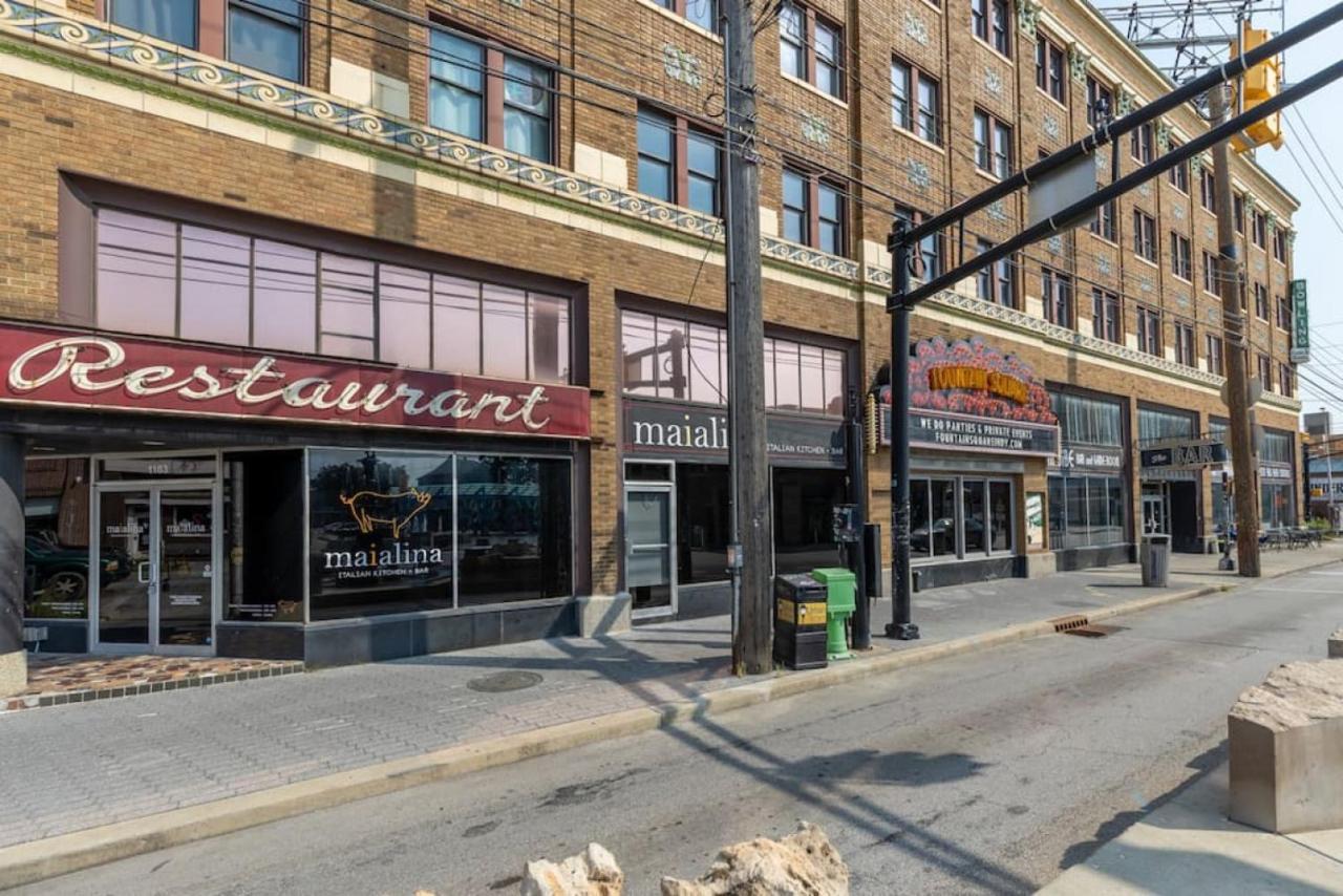 Modern Upscale 1Br Fountain Square Lägenhet Indianapolis Exteriör bild